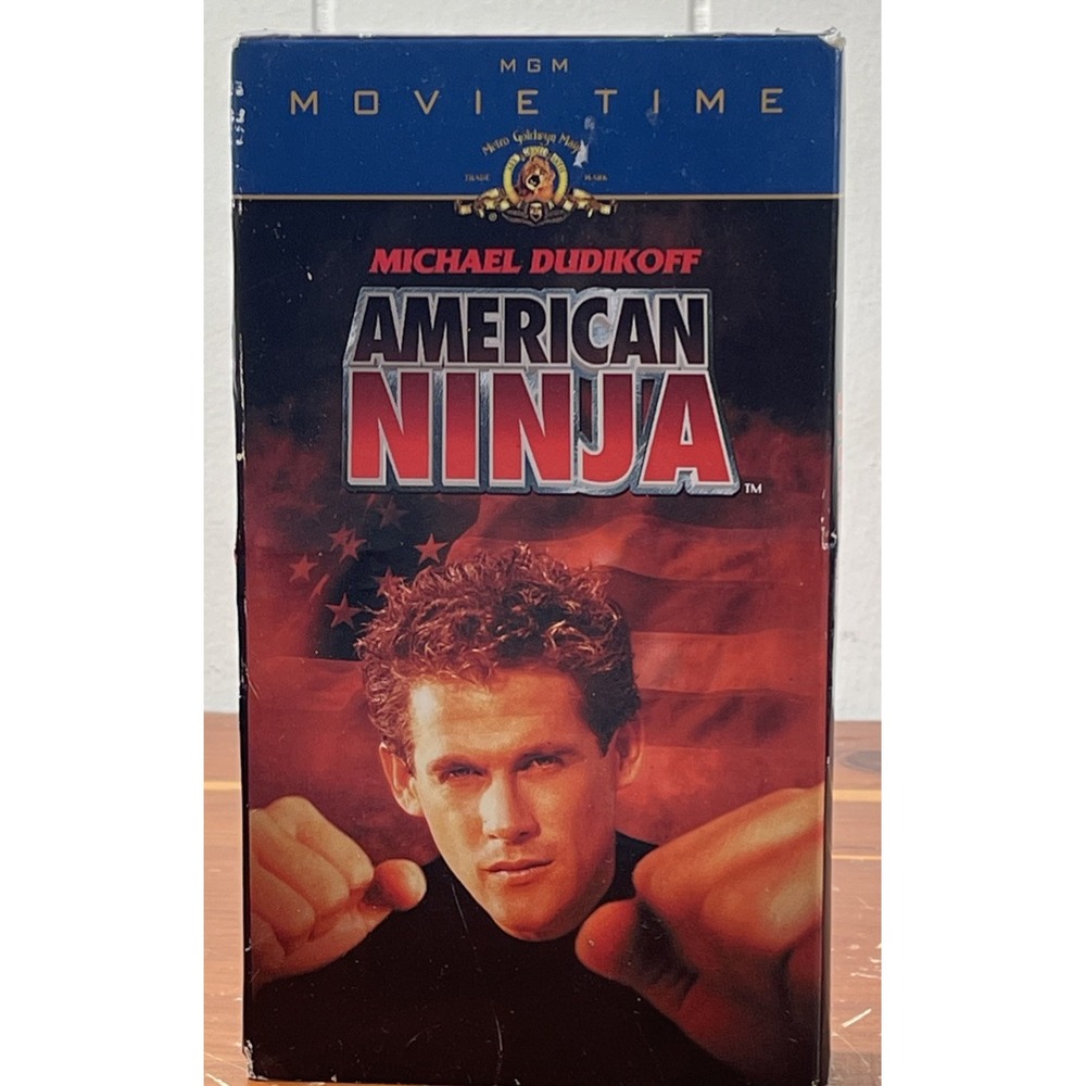 American Ninja VHS Tape 1985 / 2001‎ Michael Dudikoff V2